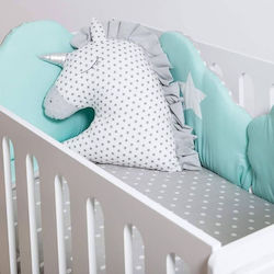 Baby Star Cloud Панта Класическа Вътрешен Зелена 40x190см Baby Star Cloud Панта Класическа Вътрешен Зелена 40x190см