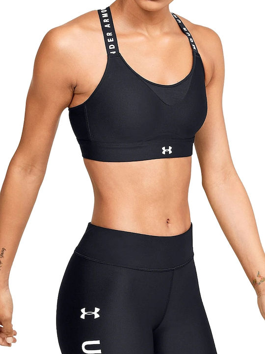 Under Armour Infinity High Women's Sports Bra without Padding Black