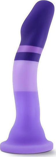 Avant D2 Dildo με Βεντούζα Purple Rain 19cm