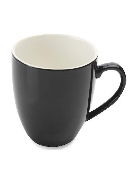 Maxwell & Williams Coupe Tasse Keramik Schwarz 400ml 1Stück