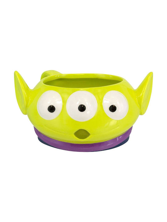 Paladone 3d Alien Toy Story Tasse Keramik Grün 400ml 1Stück