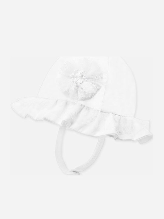 Mayoral Kids' Hat Bucket Fabric White