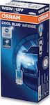 Osram Lampen Auto Cool Blue Intense Xenon Look W5W Halogen 4000K Naturweiß 12V 5W 1Stück