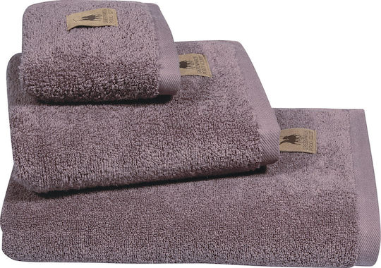 Greenwich Polo Club Πετσέτα Χεριών 2552 30x50εκ. Λιλά Βάρους 450gr/m²