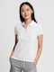 Gant Women's Short Sleeve Sport Polo White 4203202-113