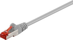 Goobay 93371 S/FTP Cat.6 Καλώδιο Ethernet 0.25m Γκρι Goobay 93371 S/FTP Cat.6 Καλώδιο Ethernet 0.25m Γκρι