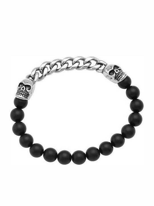 Men's bracelet with steel