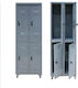 Spind Metallisch mit 4 Schränke 66x40x207cm