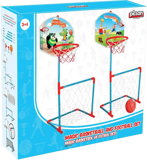 Pilsan Outdoor Basketball Hoop with Stand & Ball Castle 03392