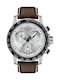 Tissot Supersport Ανδρικό Ρολόι 46mm Μπαταρίας με Καφέ Δερμάτινο Λουράκι