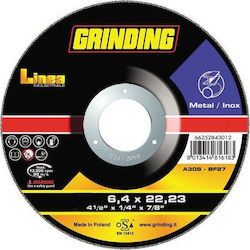 Grinding Linea Λείανσης Inox Grinding Disc Metal 230mm Set 1pcs