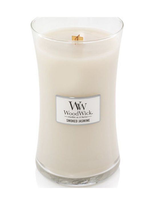 WoodWick Αρωματικό Κερί σε Βάζο με Άρωμα Smoked Jasmine 609.5gr