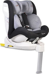 Cangaroo Admiral Baby Car Seat with Isofix Dark Grey 0-36 kg 107588