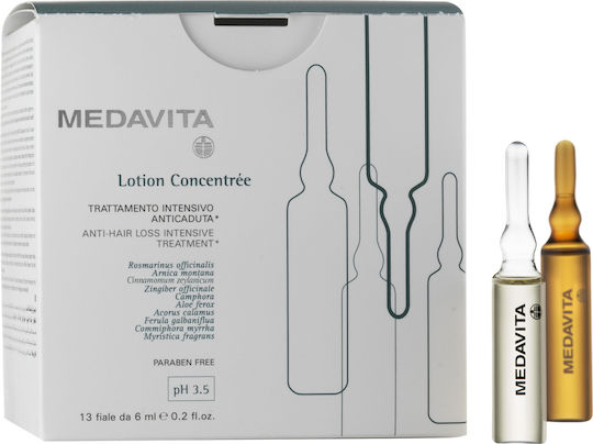 Medavita Lotion Concentree Hair Ampoules against Hair Loss 13x6ml