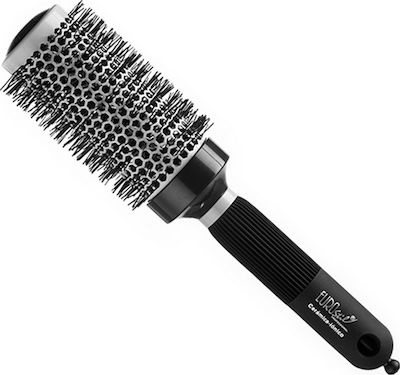 Eurostil Brush Hair for Straightening Black 43mm