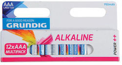 Grundig Alkaline Power++ AAA 1.5V 12τμχ 809-5167800000