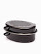 Homestyle Dutch Oven Oval 34x24cm 1Stück