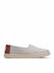 Kids Espradrilles Slip-On Gray Crosshatch Youth