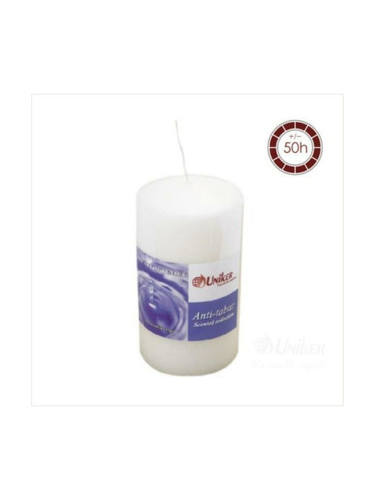 Uniker Scented Candle with Scent Anti-Tabac White 1pcs