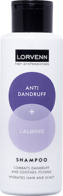 Lorvenn Anti Dandruff + Calming Shampoos Against Dry Skin for All Hair Types 100ml