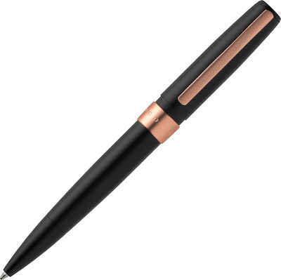 Hugo Boss Στυλό Ballpoint με Μπλε Mελάνι Halo RoseGold