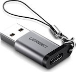 Ugreen Конвертор USB-A мъжки към USB-C женски 1бр (50533)