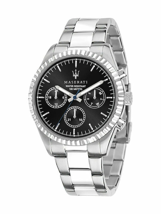 Maserati Competizione Watch Battery with Metal Bracelet