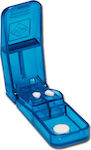 Gima Pill Organizer with Cutter Blue 25730