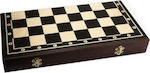 Diamond Chess Chess Wood with Pawns 43.5x43.5cm