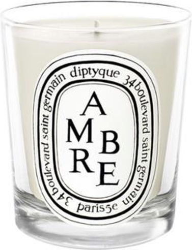 Diptyque Duftkerze Gefäß mit Duft Ambre Ecru 70gr 1Stück