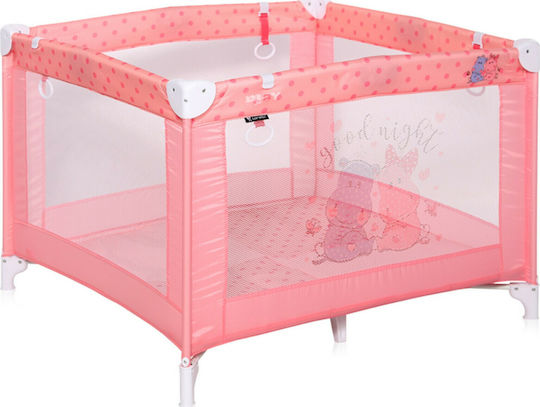 Lorelli Playplen Play Hippo Park with Mattress Pink 104x94cm