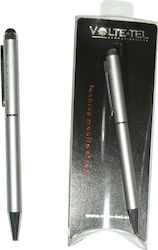 Volte-Tel 2in1 Stylus Pen Silver