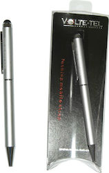 Volte-Tel 2in1 Touch Pen in Silber Farbe 8117909