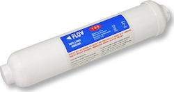 QWaterFilters από Ενεργό Άνθρακα 10" Post Inline T33A QWaterFilters από Ενεργό Άνθρακα 10" Post Inline T33A