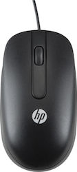 HP Laser 1000 DPI Wired Mouse Black