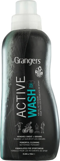 Grangers Active Wash Liquid Laundry Detergent 750ml (25 Measuring Cups)