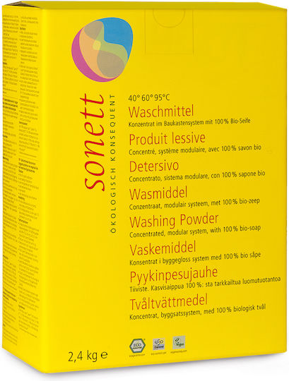 Sonett Detergent Powder for Whites & Coloreds Clothes 2.4kg