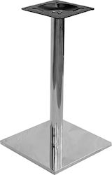Karekla by Fragkoulakis Möbelbeine Metallisch Silber 45x45x72cm Karekla by Fragkoulakis Möbelbeine Metallisch Silber 45x45x72cm