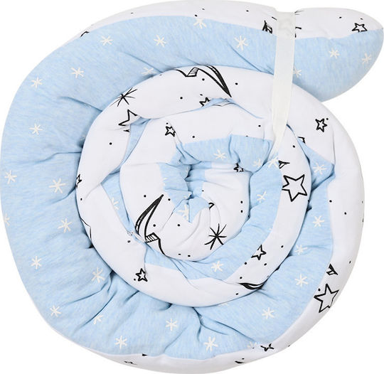 Minene Snuggly Панта Змия Вътрешен Светлосин 12x240см