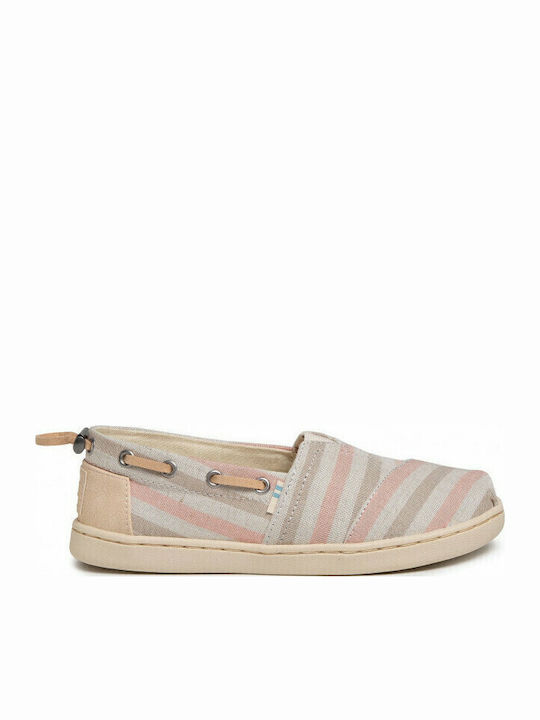 Παιδικές Εσπαντρίγιες Slip-On Πολύχρωμες Bimini Youth All Over Stripes Cord