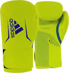 Adidas Speed 2 Γάντια Πυγμαχίας από Συνθετικό Δέρμα για Αγώνα Κίτρινα