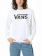 Vans Flying Women's Crop T-shirt White
