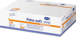 Hartmann Peha-soft Handschuhe aus Vinyl Puderfrei in Transparent Farbe 100Stück