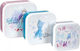 Funko Frozen Plastic Kids' Lunch Set Frozen White