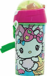 Gim Flip Pop Up Kids Water Bottle Hello Kitty P...