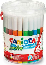 Carioca Jumbo 6mm Комплект 50 цвята