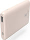 HAMA Slim 5HD Power Bank 5000mAh mit USB-A Anschluss Rosa