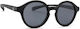 Izipizi Unbreakable Round Kids Sunglasses with Polarized Lens Black for 3-5 Years