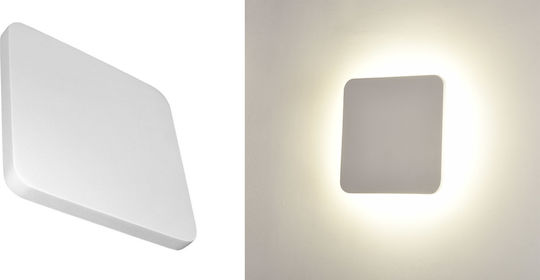 Adeleq Modern Lumină de Perete cu LED Integrat și Lumină Alb Cald 15x45cm