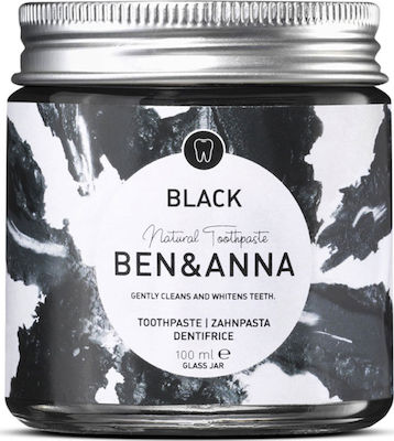 Ben & Anna Black Toothpaste with Activated Carbon for Whitening 100ml